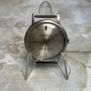 Vintage Seiko Cronos Diashock 23 Jewels Manual Wind Watch No Band Working